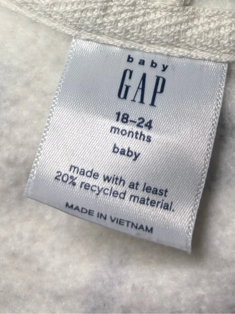 GAP White & Black 2 piece Printed bow Jogger Sweatpants Set for Kids